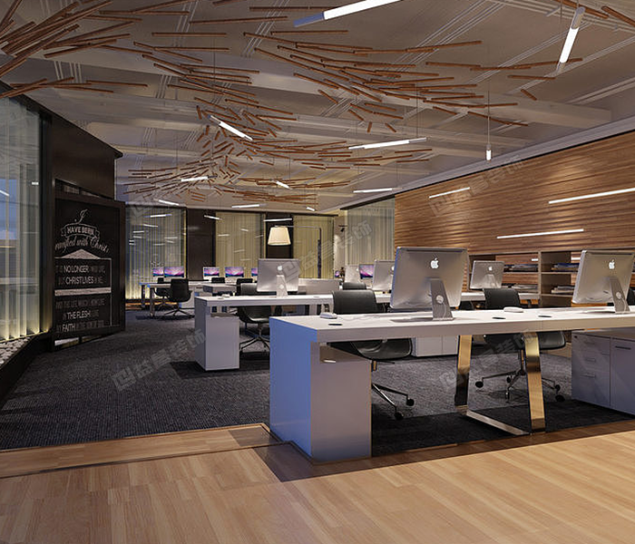 ZM设计公司办公室装修设计案例